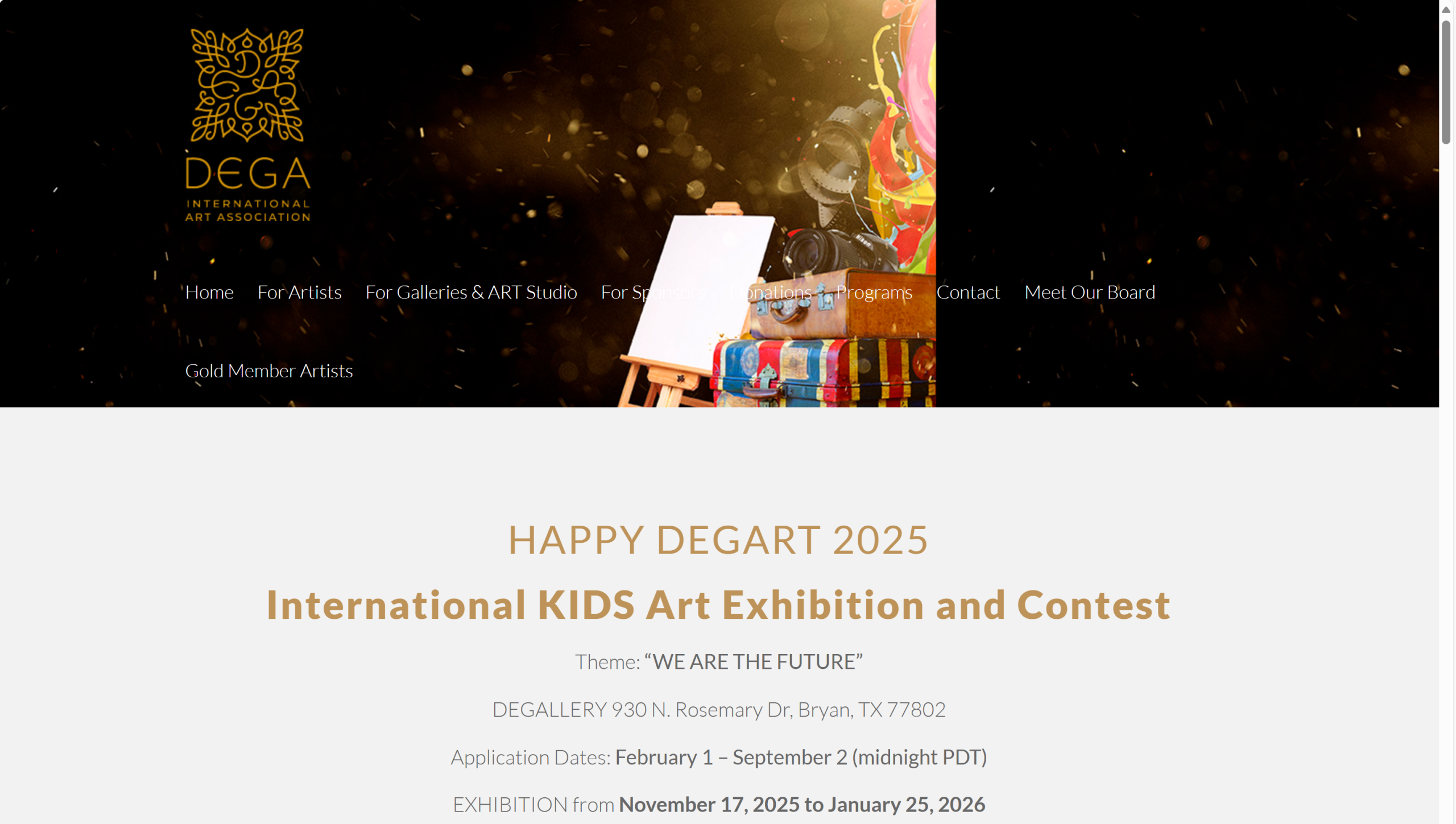 2025  International KIDS Art Exhibition and Contest
