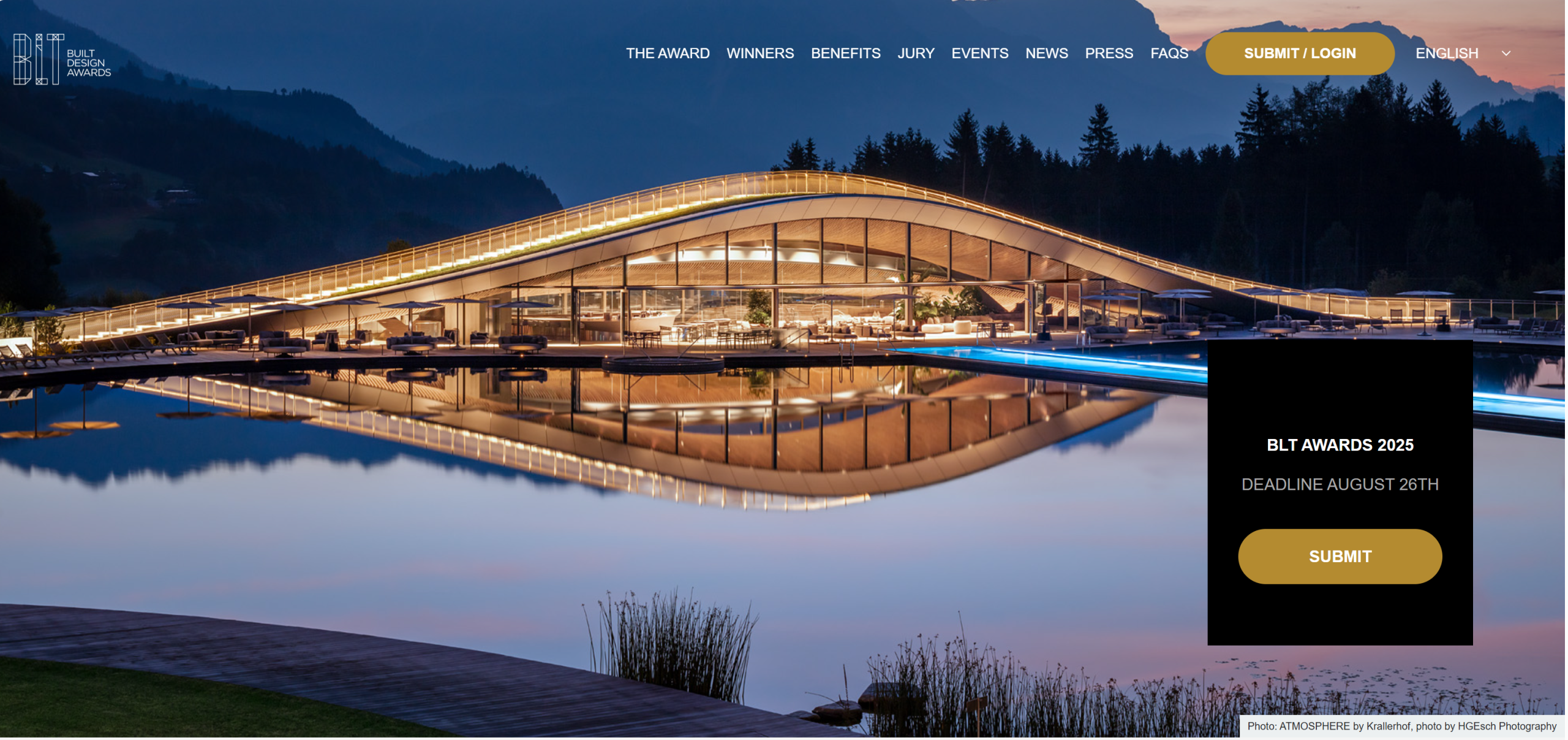 BLT Built Design Awards 2025