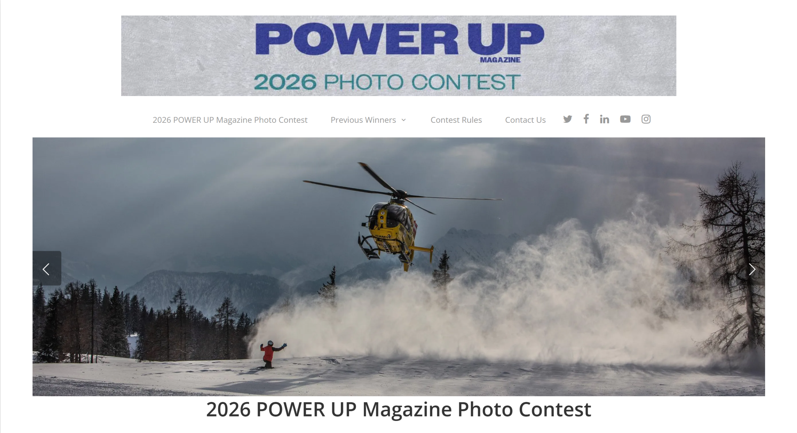 2025 POWER Up Magazine Photo Contest