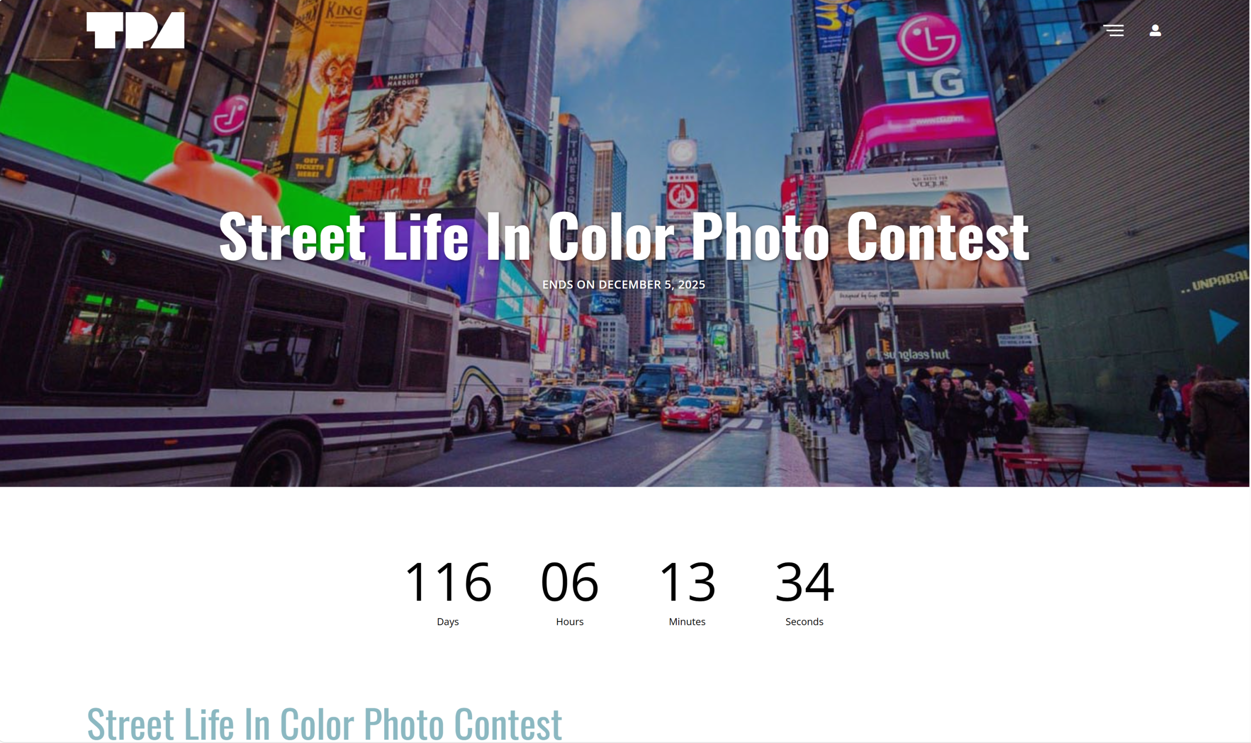 2025 Street Life in Color Photo Contest