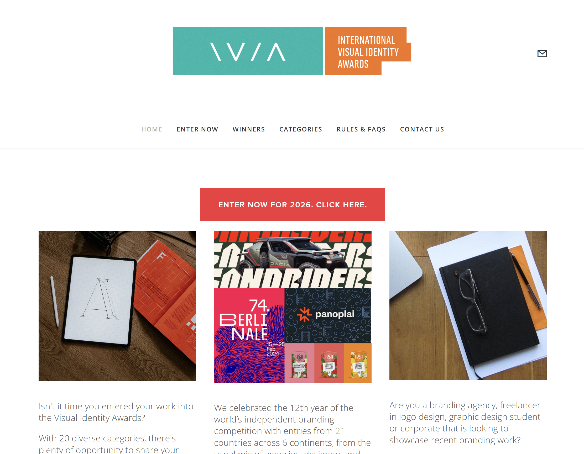 INTERNATIONAL VISUAL IDENTITY AWARDS 2026
