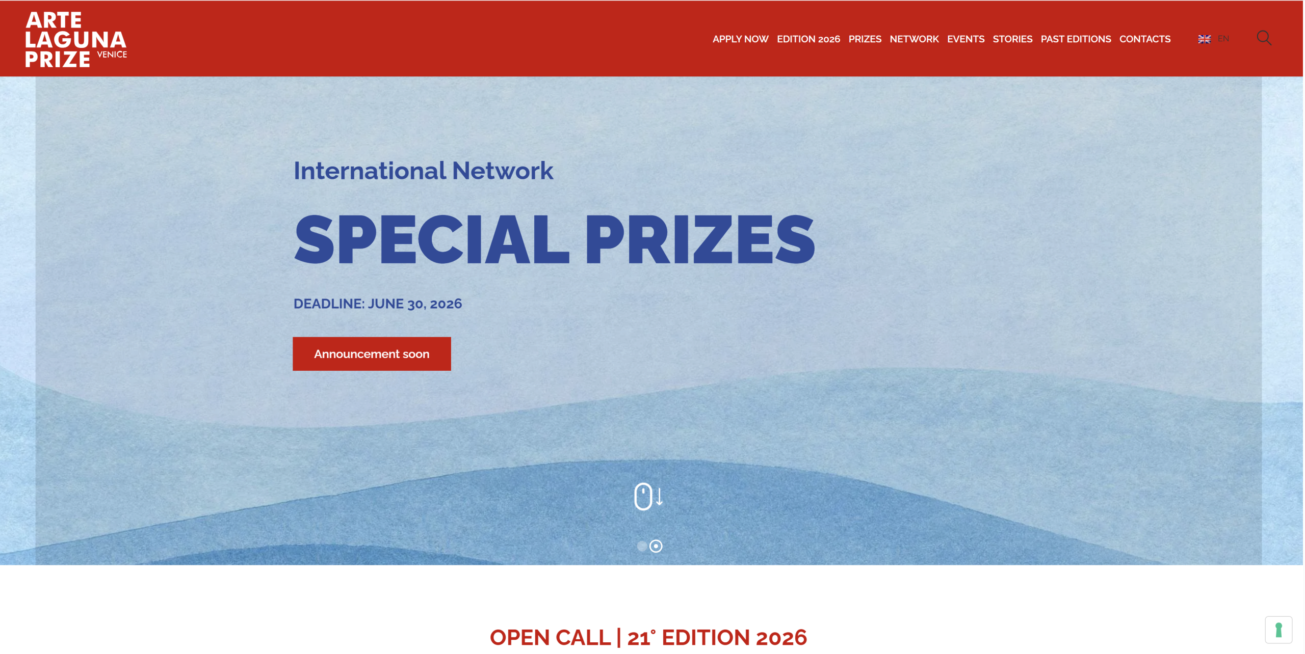 Arte Laguna Prize 2026 International Art Contest