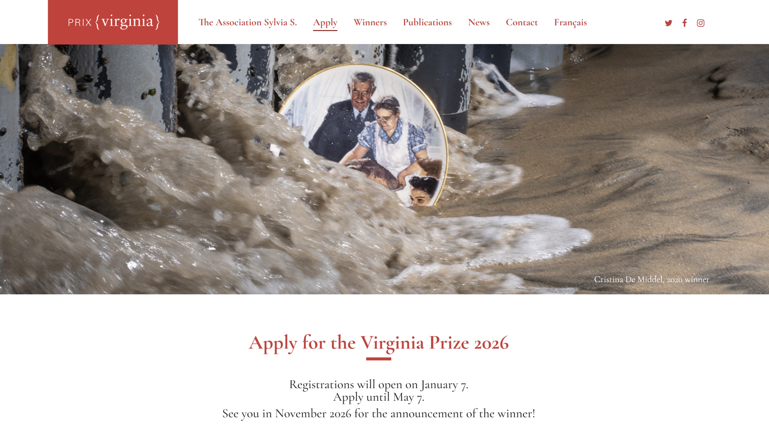PRIX {Virginia} Photography Prize For Women 2026