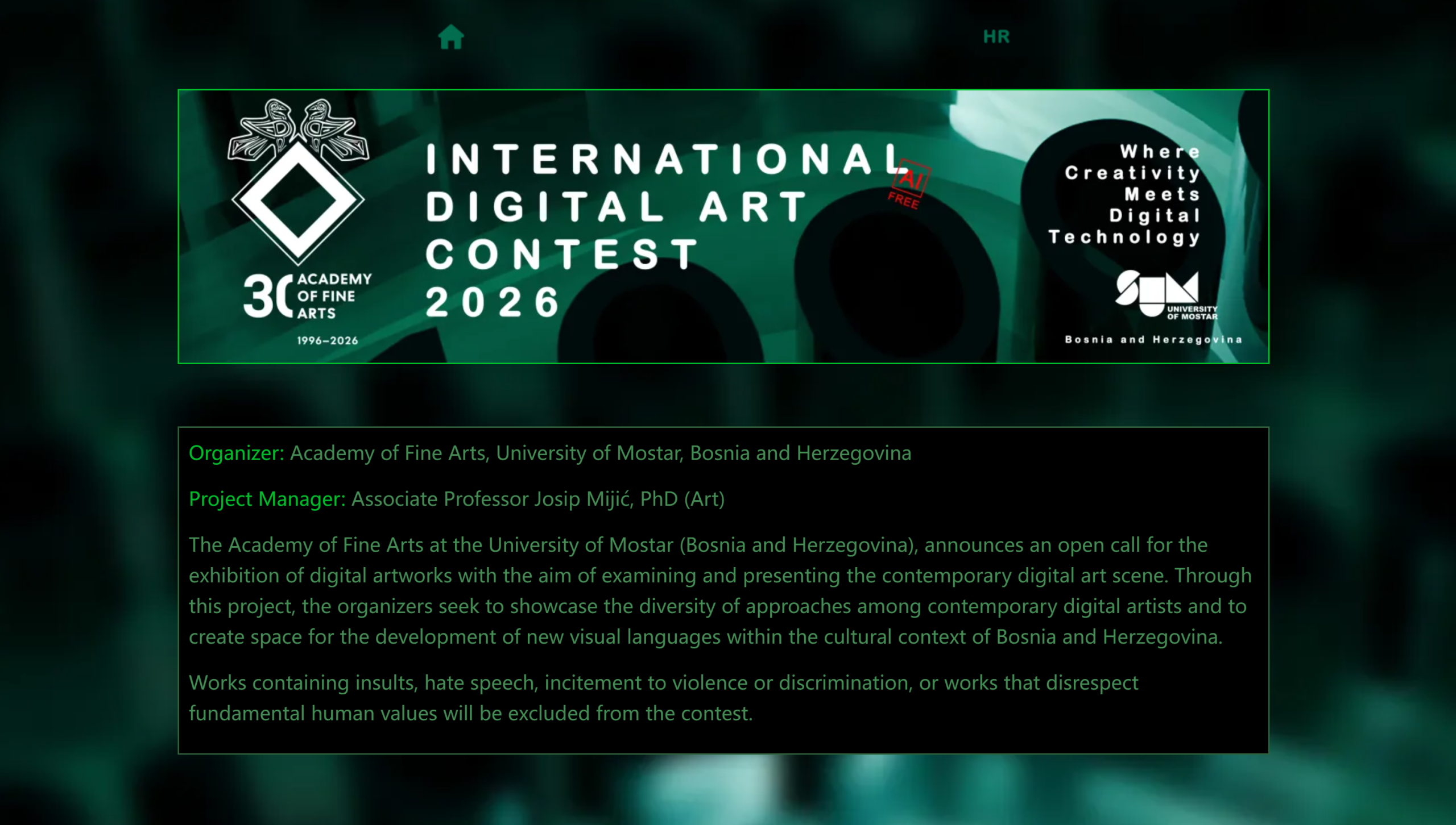 International Digital Art Contest 2026