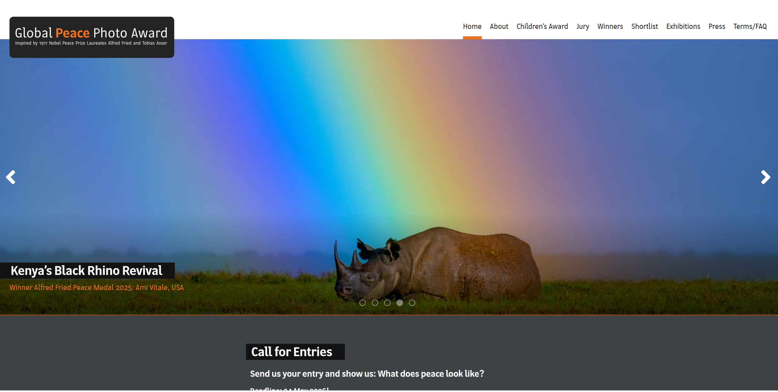 Global Peace Photo Award 2026