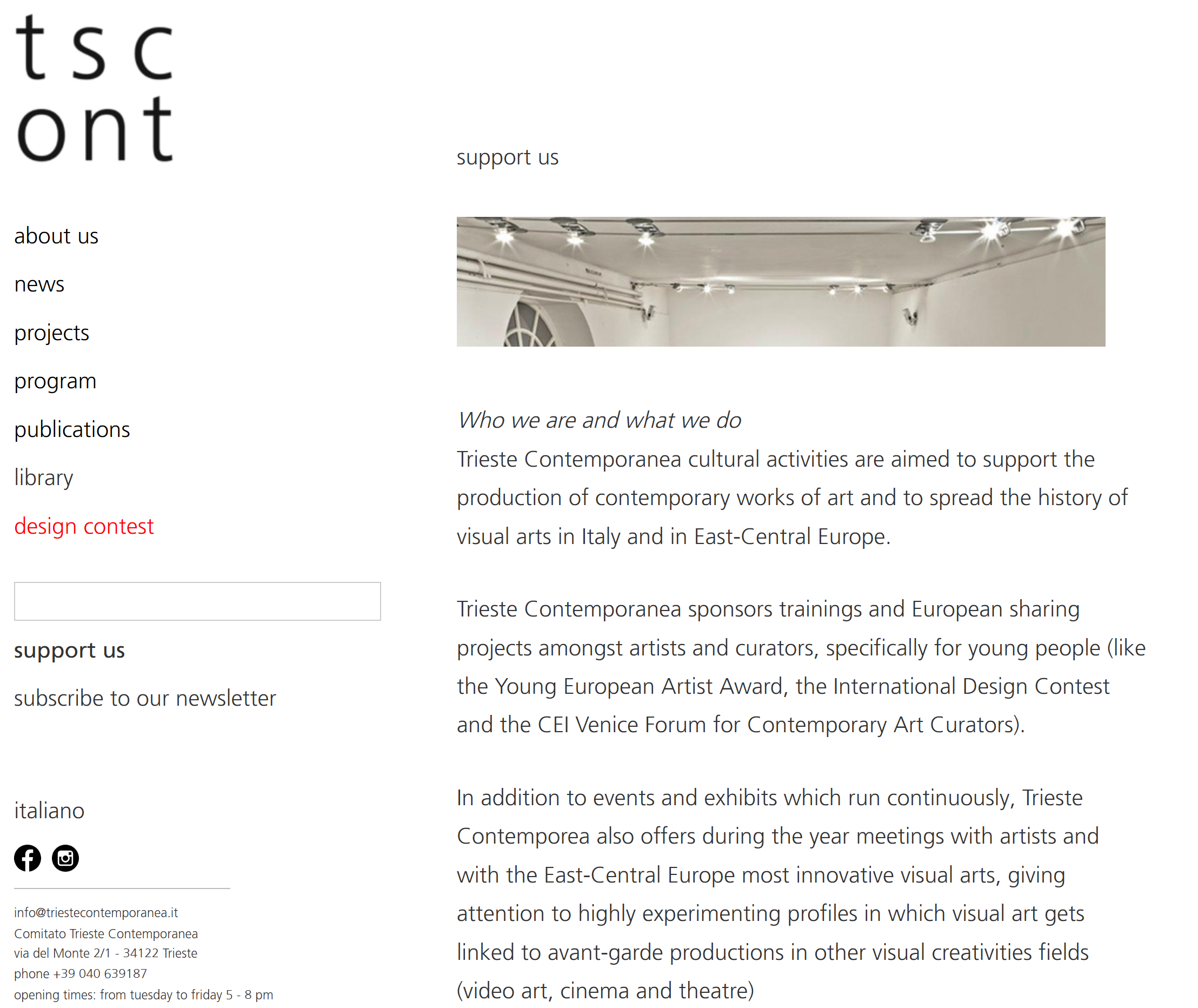 HOLD THE PLACE — 16th International Design Contest trieste contemporanea 2026