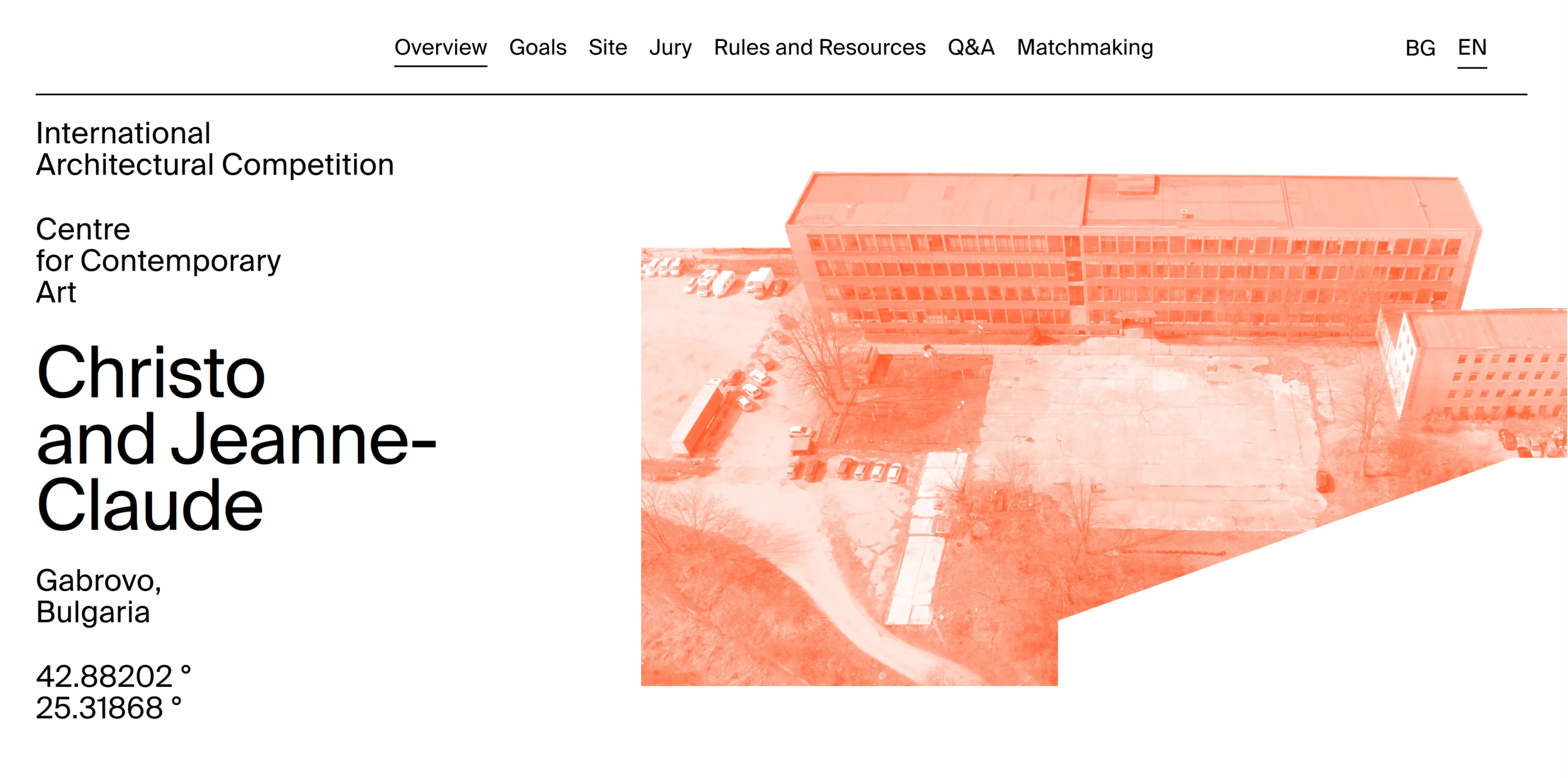 Architectural Competition for the Project Design of the Christo and Jeanne-Claude Centre for Contemporary Art 2026