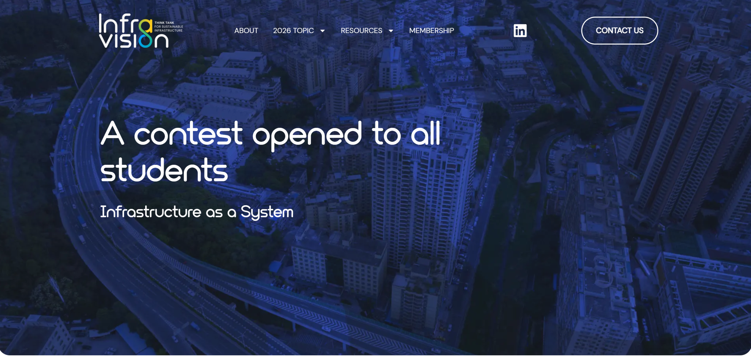 2026 Infrastructure As a System – Student Competition