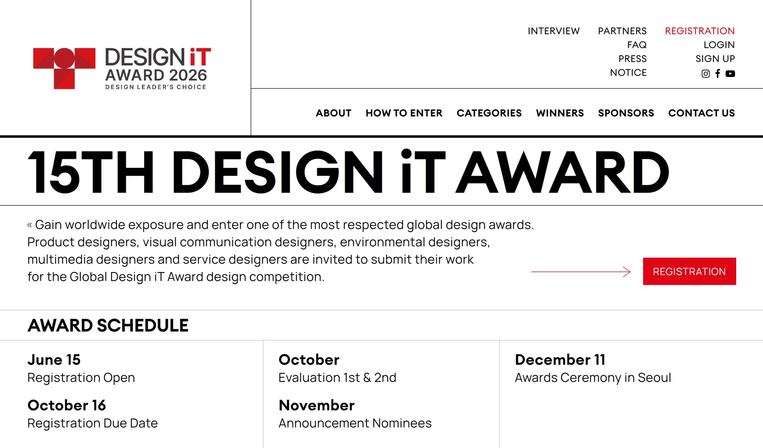 Global Design iT Award 2026