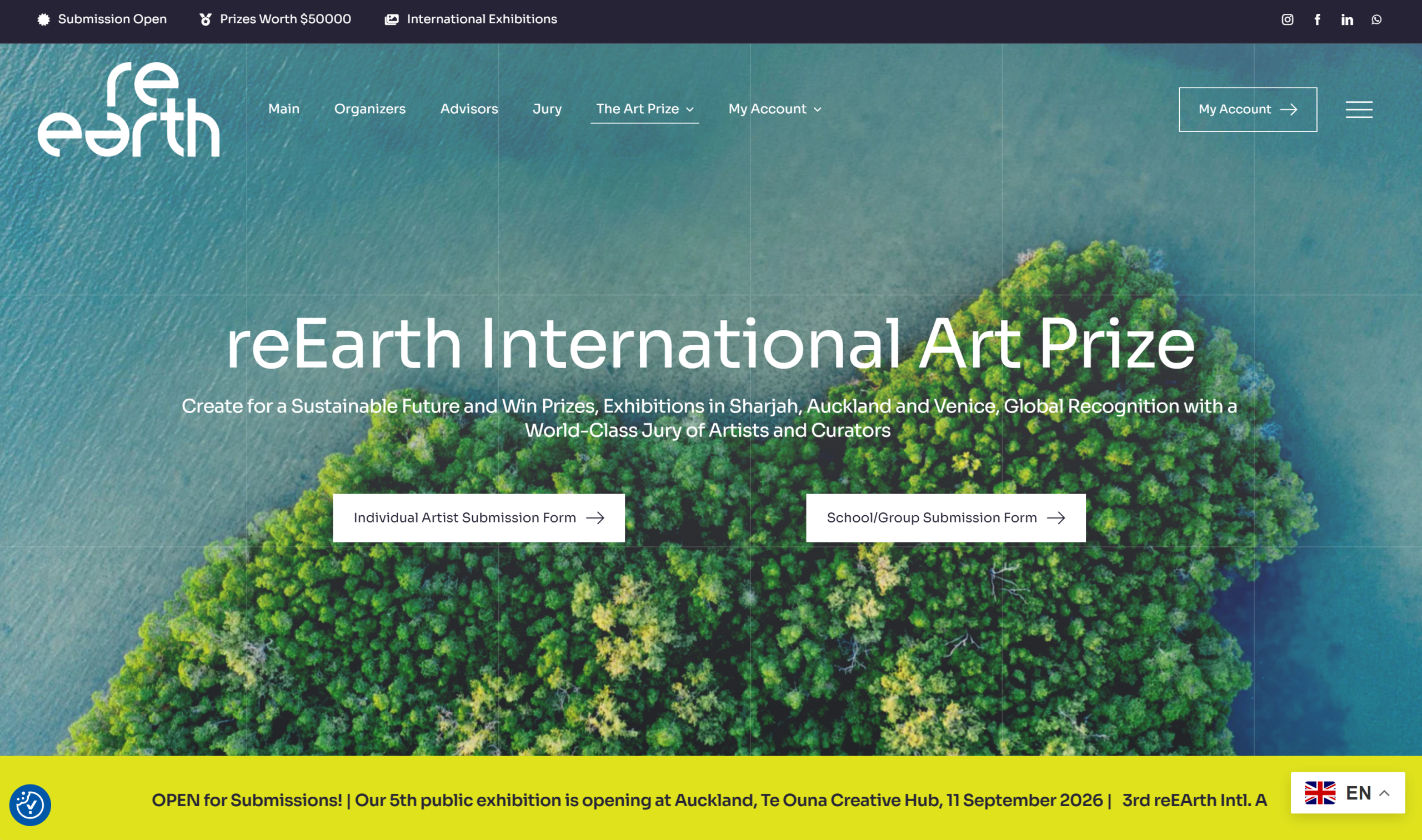 3rd reEarth International Art Prize 2026