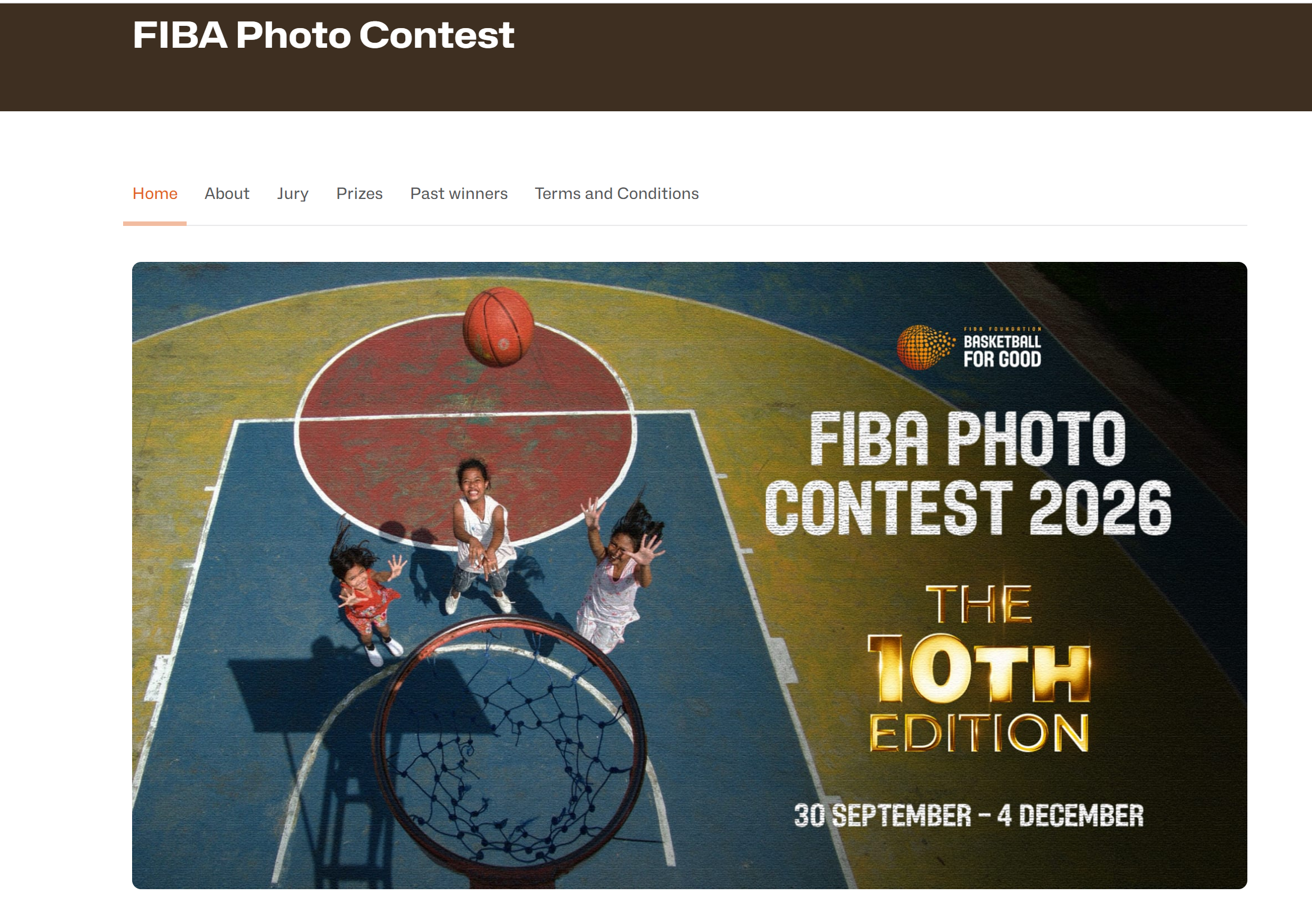 FIBA Photo Contest 2026 (10th Edition)