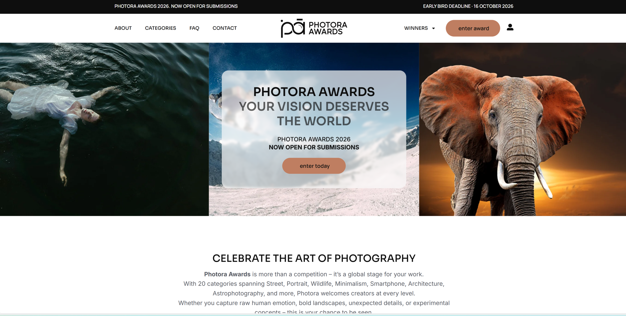 Photora Awards - International Photography Competition 2026