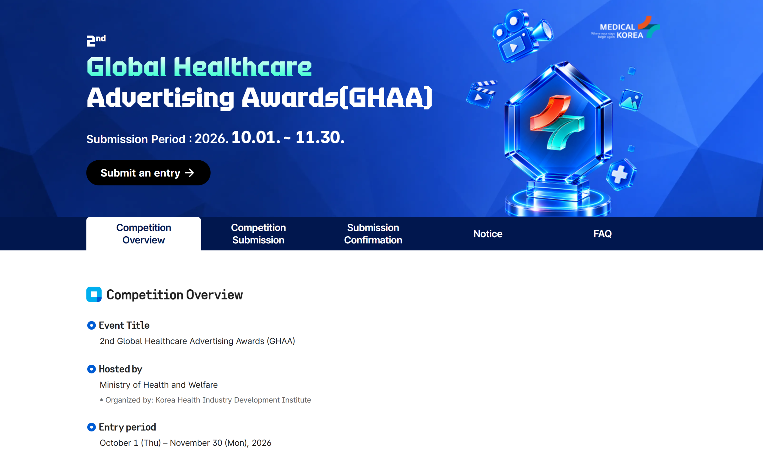 2nd Global Healthcare Advertising Awards (GHAA) 2026