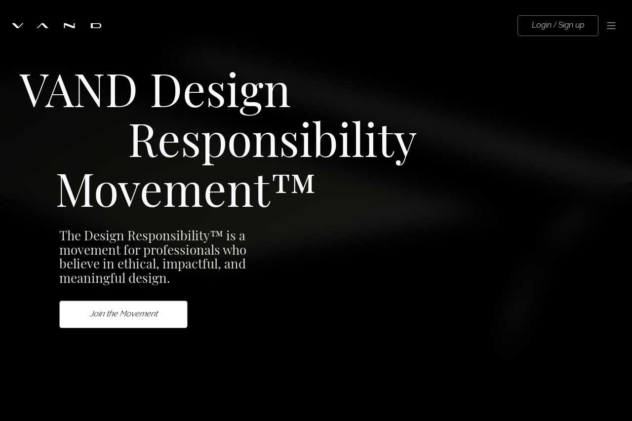 VAND Design Awar 2025