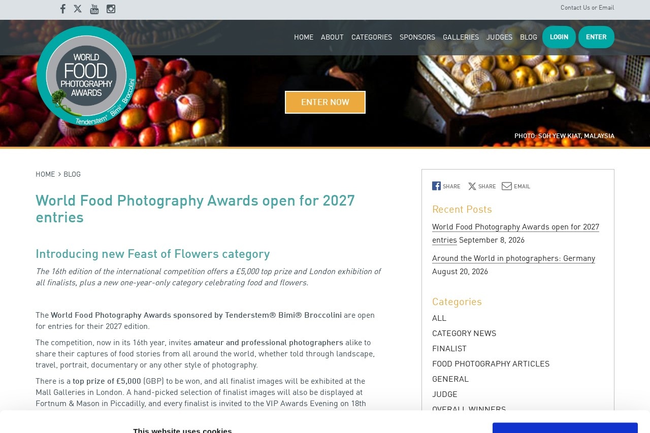 World Food Photography Awards 2027